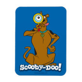 Scooby-Doo met vergrootglas Magneet (Verticaal)