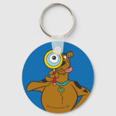Scooby-Doo met vergrootglas Sleutelhanger (Voorkant)