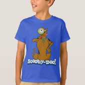 Scooby-Doo met vergrootglas T-shirt (Voorkant)