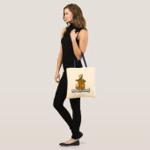 Scooby-Doo met vergrootglas Tote Bag (Voorkant (model))
