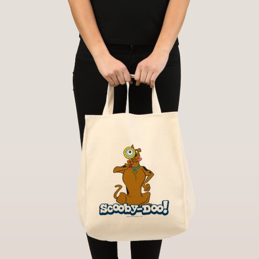Scooby-Doo met vergrootglas Tote Bag (Voorkant (product))