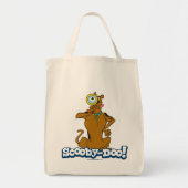 Scooby-Doo met vergrootglas Tote Bag (Voorkant)
