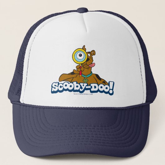Scooby-Doo met vergrootglas Trucker Pet (Voorkant)