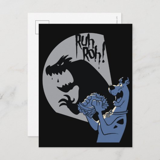 Scooby-Doo Midnight Snack "Ruh Roh!" Briefkaart (Voorkant / Achterkant)