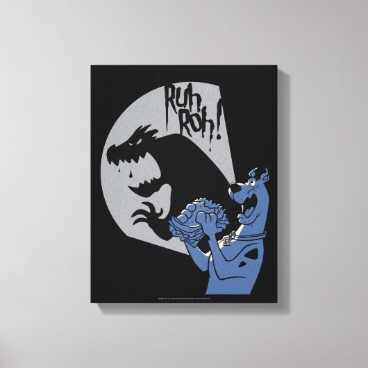 Scooby-Doo Midnight Snack "Ruh Roh!" Canvas Afdruk (Voorkant)