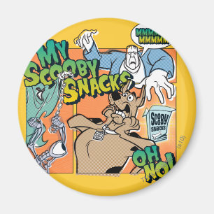 Scooby-Doo "Mijn Snacks Scooby " Magneet