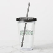 Scooby-Doo! Monster Silhouette Logo Acryl Drinkbeker (Achterkant)