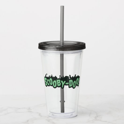 Scooby-Doo! Monster Silhouette Logo Acryl Drinkbeker (Voorkant)