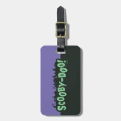 Scooby-Doo! Monster Silhouette Logo Bagagelabel (Voorkant verticaal)