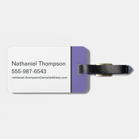 Scooby-Doo! Monster Silhouette Logo Bagagelabel (Achterkant horizontaal)