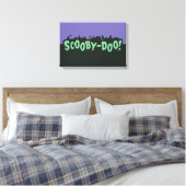Scooby-Doo! Monster Silhouette Logo Canvas Afdruk (Insitu (Slaapkamer))