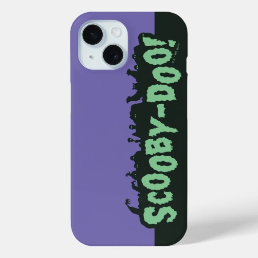 Scooby-Doo! Monster Silhouette Logo Case-Mate iPhone Case (Achterkant)
