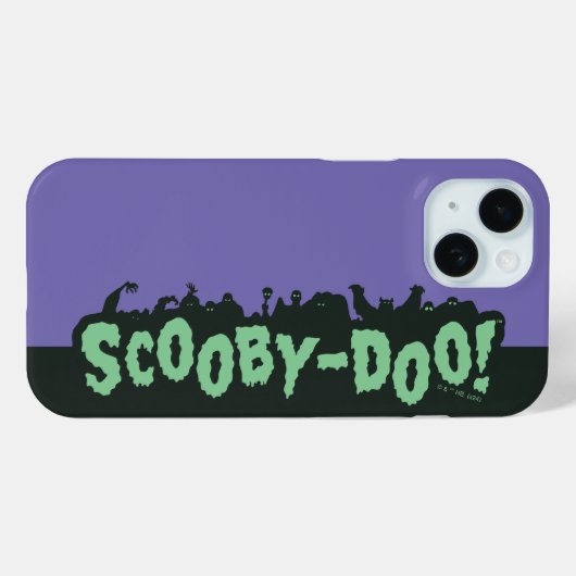 Scooby-Doo! Monster Silhouette Logo Case-Mate iPhone Case (Achterkant (horizontaal))
