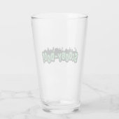 Scooby-Doo! Monster Silhouette Logo Glas (Achterkant)