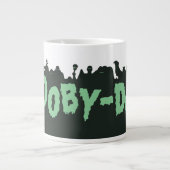 Scooby-Doo! Monster Silhouette Logo Grote Koffiekop (Voorkant)