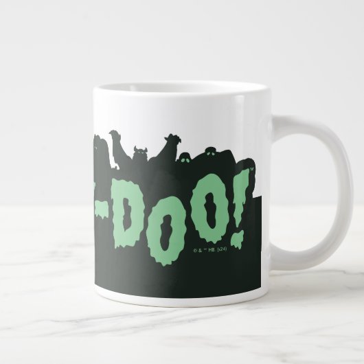 Scooby-Doo! Monster Silhouette Logo Grote Koffiekop (Rechts)