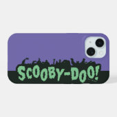 Scooby-Doo! Monster Silhouette Logo iPhone 15 Case (Achterkant horizontaal)