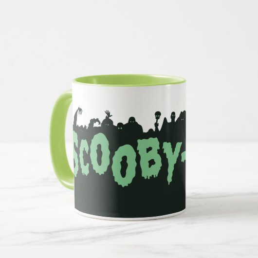 Scooby-Doo! Monster Silhouette Logo Mok (Voorkant links)