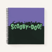 Scooby-Doo! Monster Silhouette Logo Notitieboek (Voorkant)