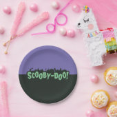 Scooby-Doo! Monster Silhouette Logo Papieren Bordje (Feest)
