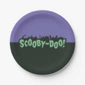 Scooby-Doo! Monster Silhouette Logo Papieren Bordje (Voorkant)