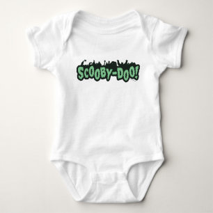 Scooby-Doo! Monster Silhouette Logo Romper