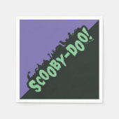 Scooby-Doo! Monster Silhouette Logo Servet (Voorkant)