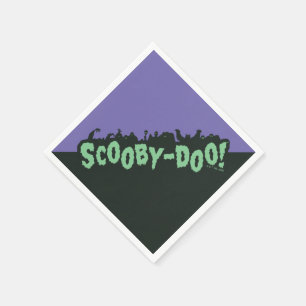 Scooby-Doo! Monster Silhouette Logo Servet