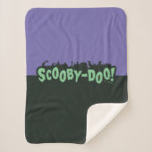 Scooby-Doo! Monster Silhouette Logo Sherpa Deken (Voorkant)