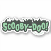Scooby-Doo! Monster Silhouette Logo Sticker (Voorkant)