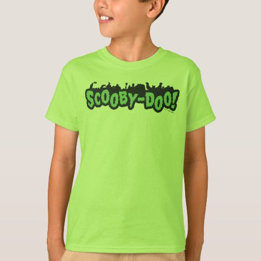 Scooby-Doo! Monster Silhouette Logo T-shirt (Voorkant)