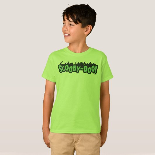 Scooby-Doo! Monster Silhouette Logo T-shirt (Voorkant volledig)