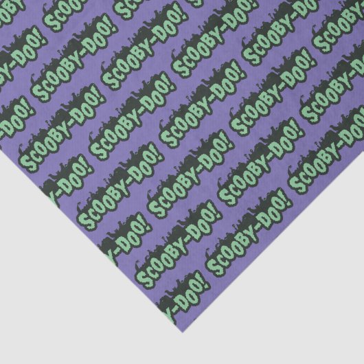 Scooby-Doo! Monster Silhouette Logo Tissuepapier (Detail)