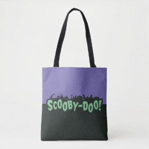 Scooby-Doo! Monster Silhouette Logo Tote Bag