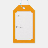 Scooby Doo-Monster Truck Cadeaulabel (Achterkant)