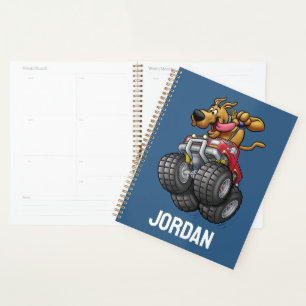 Scooby-Doo Monster Truck Jouw namen toevoegen Planner