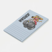 Scooby-Doo Monster Truck | Jouw namen toevoegen Post-it® Notes (Schuin)