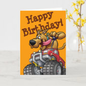 Scooby Doo-Monster Truck Kaart (Gele Bloem)