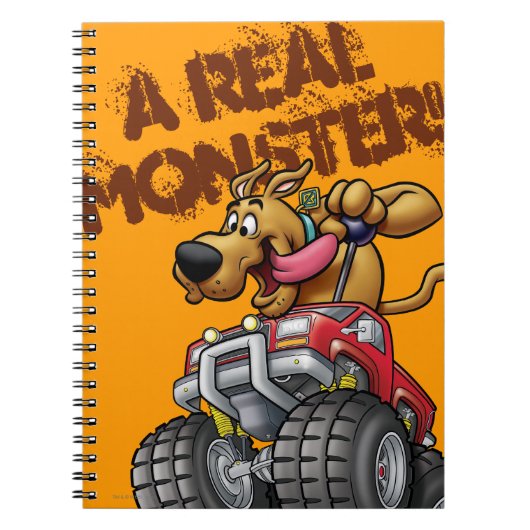 Scooby Doo-Monster Truck Notitieboek (Voorkant)