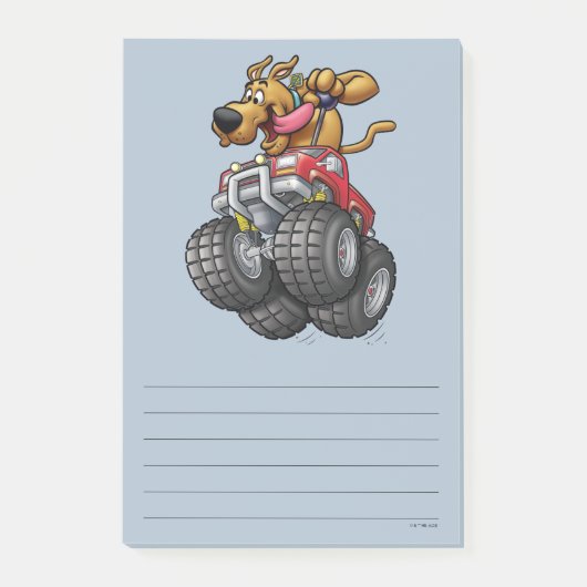 Scooby-Doo Monster Truck Post-it® Notes (Voorkant)