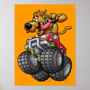 Scooby Doo-Monster Truck Poster