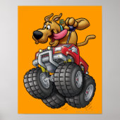 Scooby Doo-Monster Truck Poster (Voorkant)