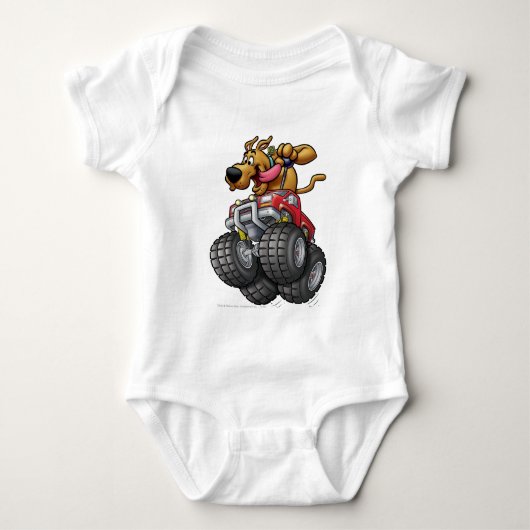 Scooby Doo-Monster Truck Romper (Voorkant)