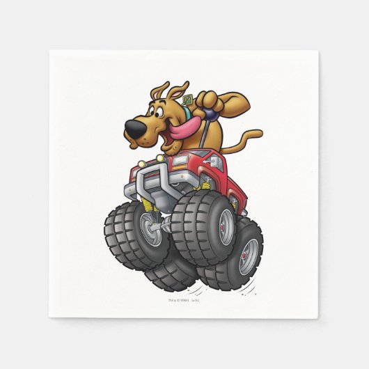 Scooby Doo-Monster Truck Servet (Voorkant)