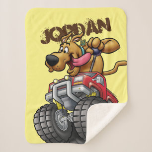 Scooby-Doo Monster Truck Sherpa Deken