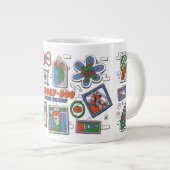 Scooby-Doo Muur van Halloween Lijstframes Grote Koffiekop (Voorkant rechts)