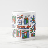 Scooby-Doo Muur van Halloween Lijstframes Grote Koffiekop (Voorkant)