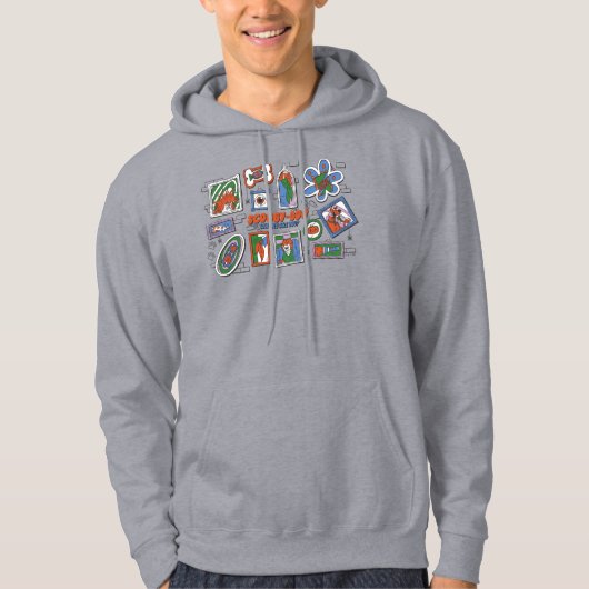 Scooby-Doo Muur van Halloween Lijstframes Hoodie (Voorkant)