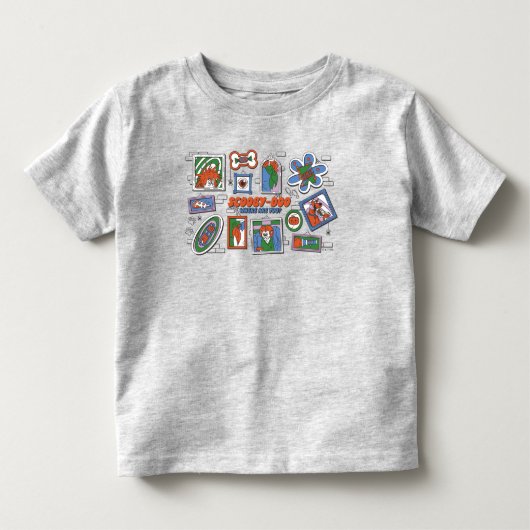 Scooby-Doo Muur van Halloween Lijstframes Kinder Shirts (Voorkant)