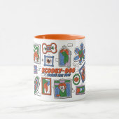 Scooby-Doo Muur van Halloween Lijstframes Mok (Midden)